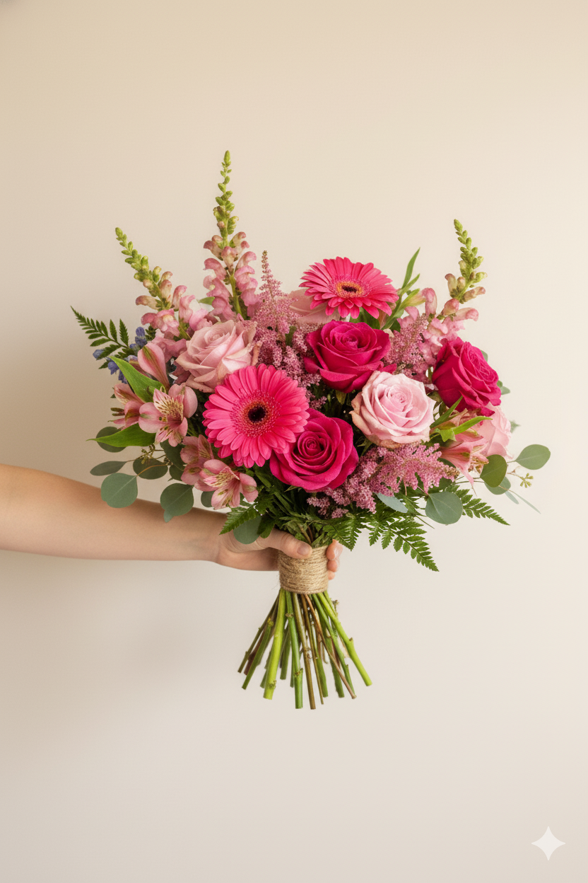 "Pretty in Pink" Birthday/Celebration Arrangement