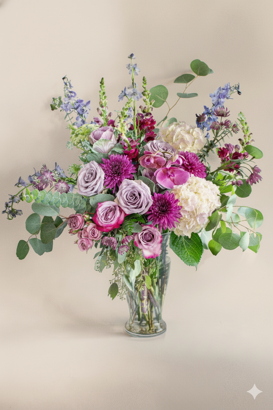 "Purple Rain" Romance/Anniversary Arrangement